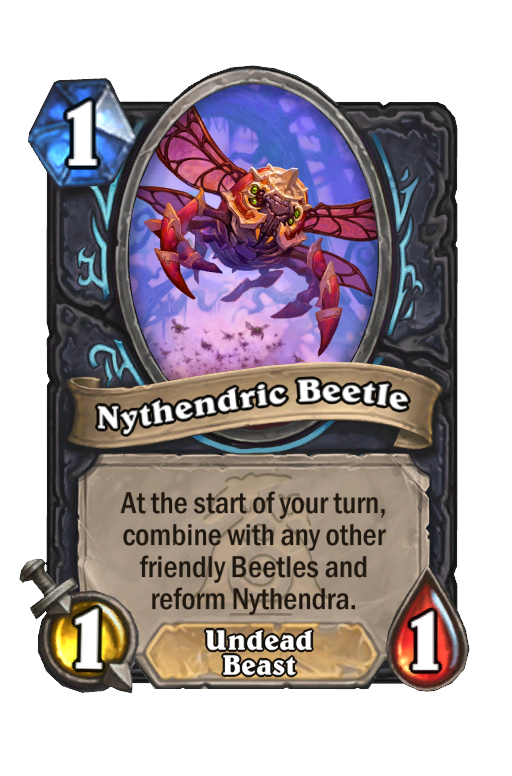 Nythendric Beetle Hearthstone kártya