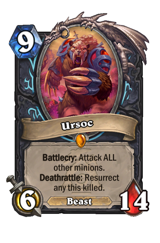 Ursoc Hearthstone kártya