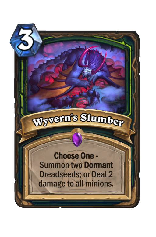 Wyvern's Slumber Hearthstone kártya