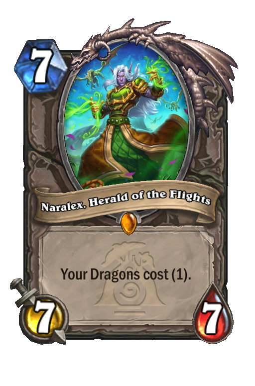 Naralex, Herald of the Flights Hearthstone kártya