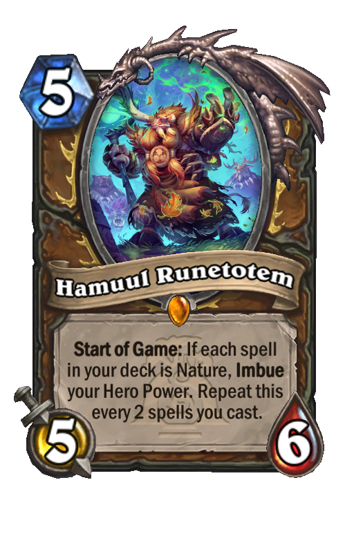 Hamuul Runetotem Hearthstone kártya