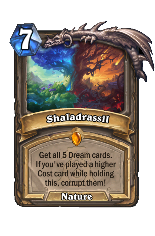 Shaladrassil Hearthstone kártya
