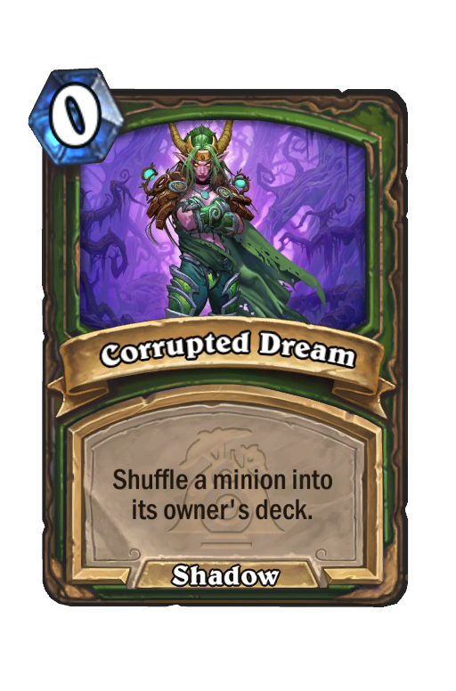 Corrupted Dream Hearthstone kártya