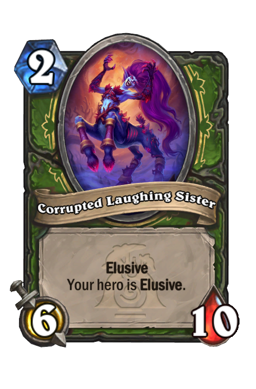 Corrupted Laughing Sister Hearthstone kártya