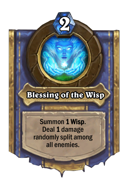 Blessing of the Wisp Hearthstone kártya