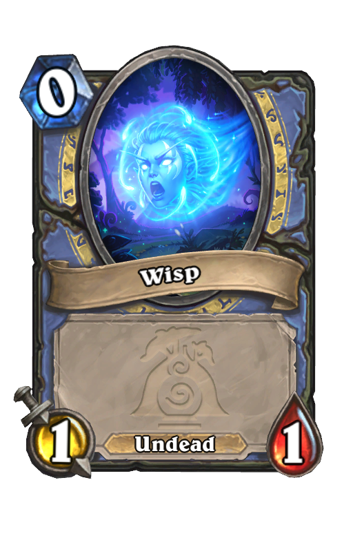 Wisp Hearthstone kártya
