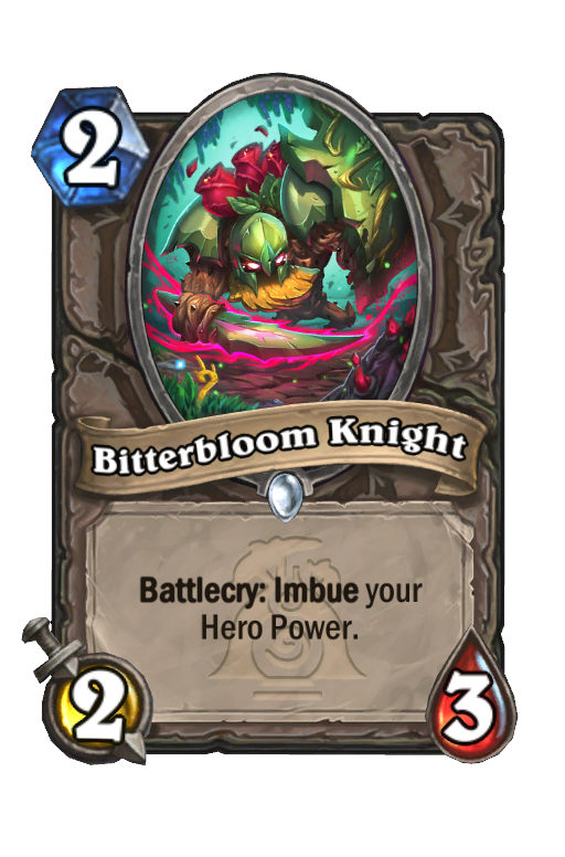 Bitterbloom Knight Hearthstone kártya