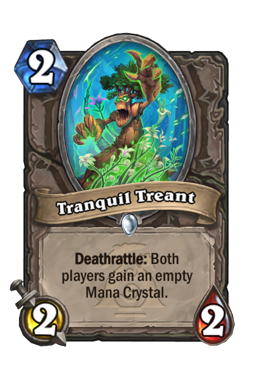 Tranquil Treant Hearthstone kártya