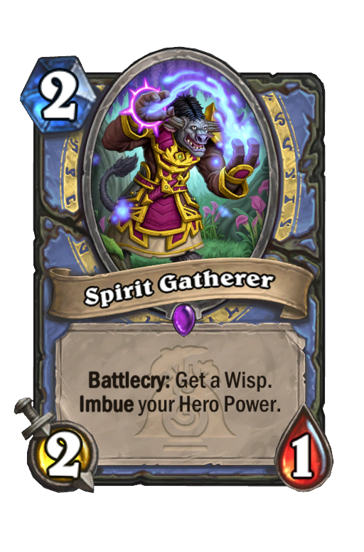 Spirit Gatherer Hearthstone kártya