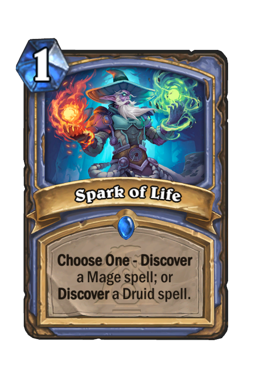Spark of Life Hearthstone kártya