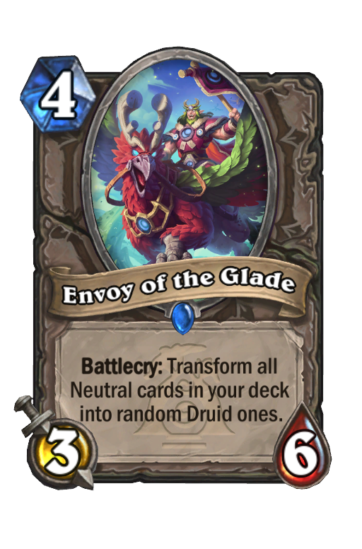 Envoy of the Glade Hearthstone kártya