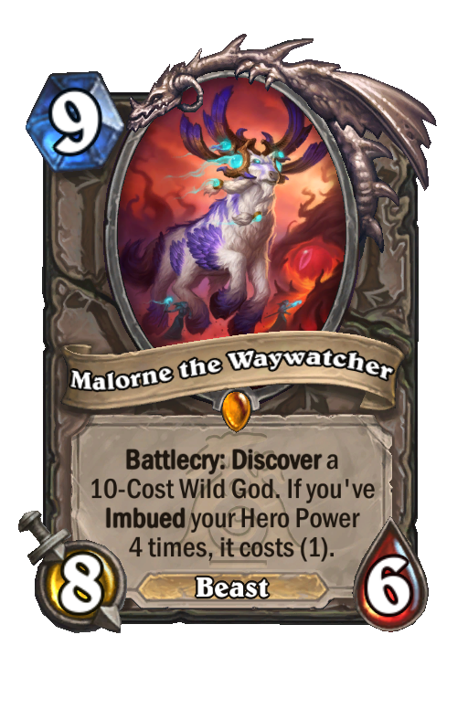 Malorne the Waywatcher Hearthstone kártya