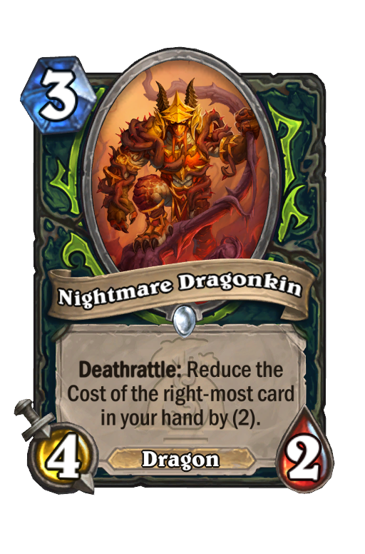 Nightmare Dragonkin Hearthstone kártya