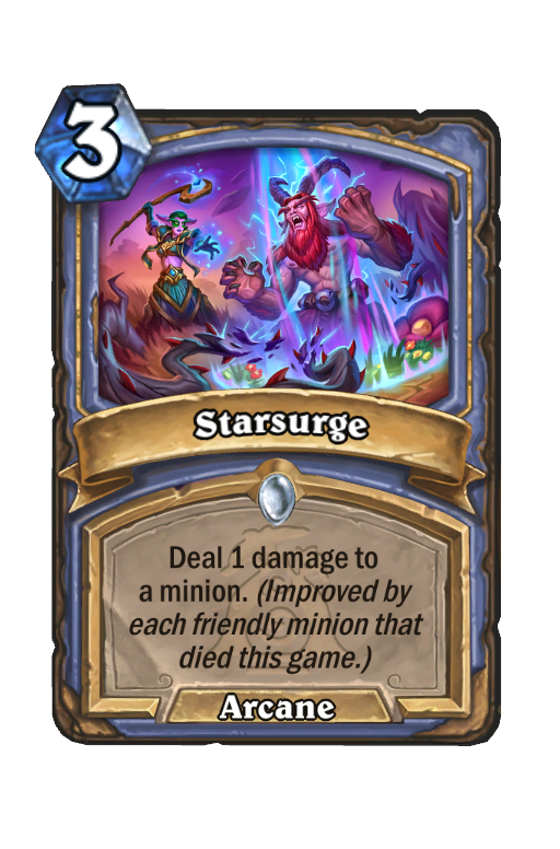 Starsurge Hearthstone kártya