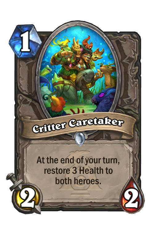 Critter Caretaker Hearthstone kártya