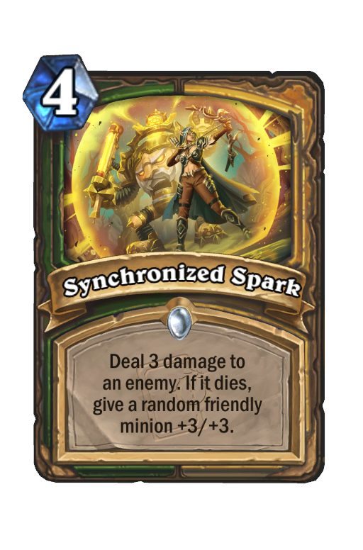 Synchronized Spark Hearthstone kártya