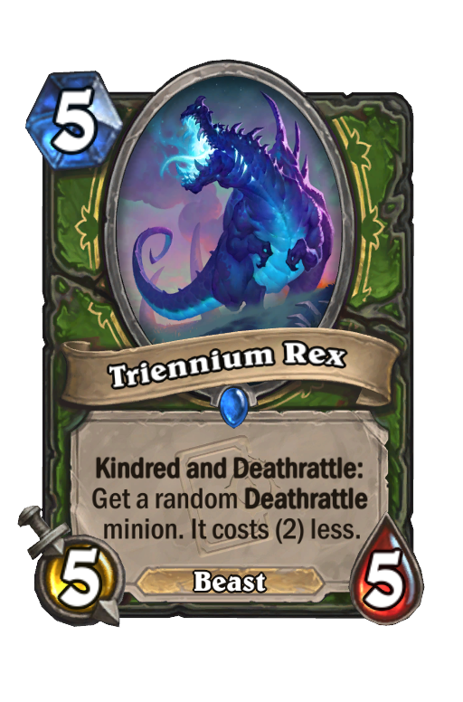 Triennium Rex Hearthstone kártya
