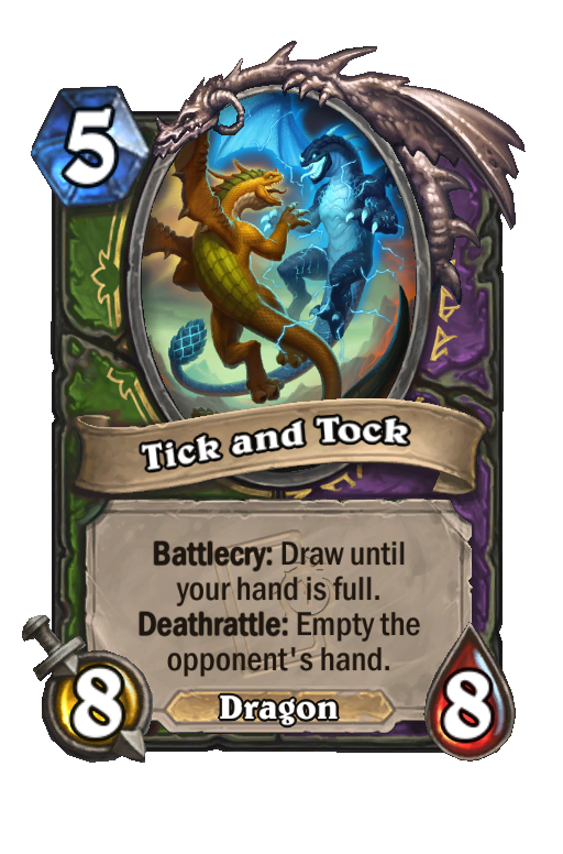Tick and Tock Hearthstone kártya