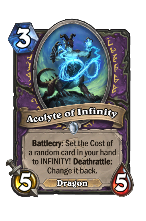 Acolyte of Infinity Hearthstone kártya