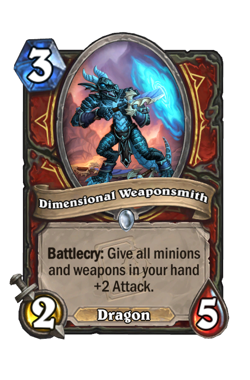 Dimensional Weaponsmith Hearthstone kártya