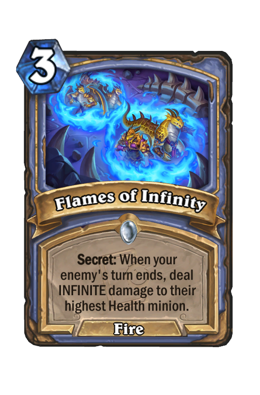 Flames of Infinity Hearthstone kártya