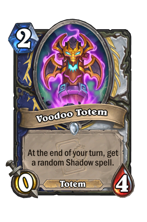 Voodoo Totem Hearthstone kártya