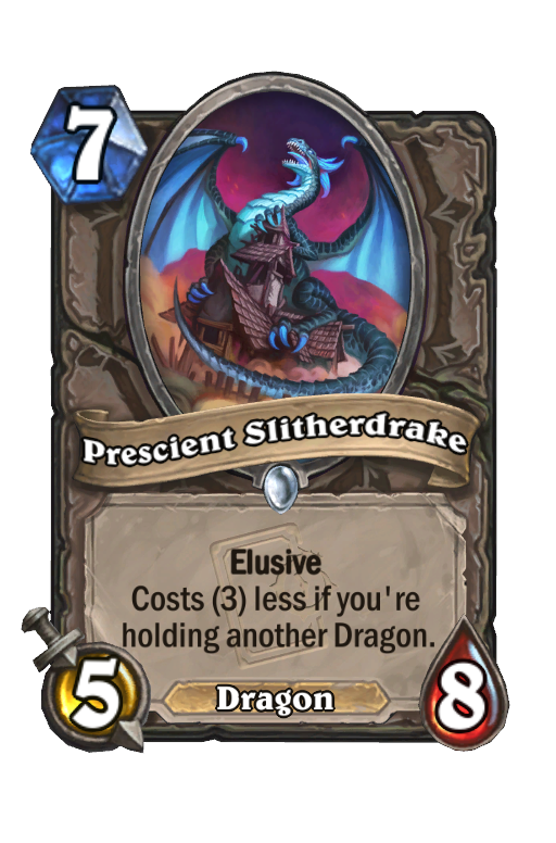 Prescient Slitherdrake Hearthstone kártya