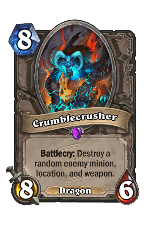 Crumblecrusher Hearthstone kártya