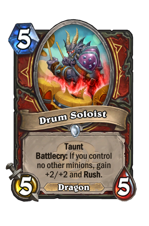 Drum Soloist Hearthstone kártya