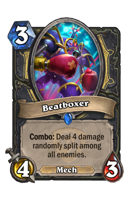 Beatboxer Hearthstone kártya