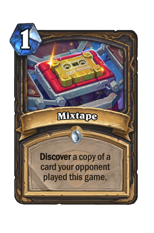 Mixtape Hearthstone kártya