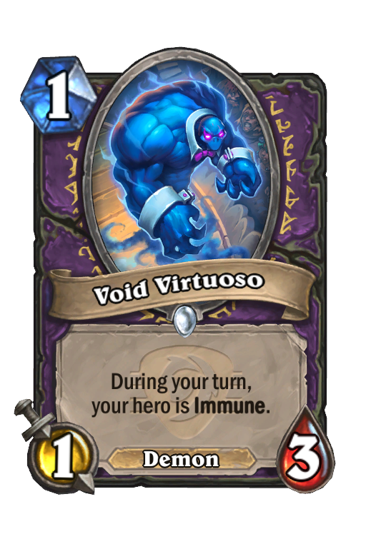 Void Virtuoso Hearthstone kártya