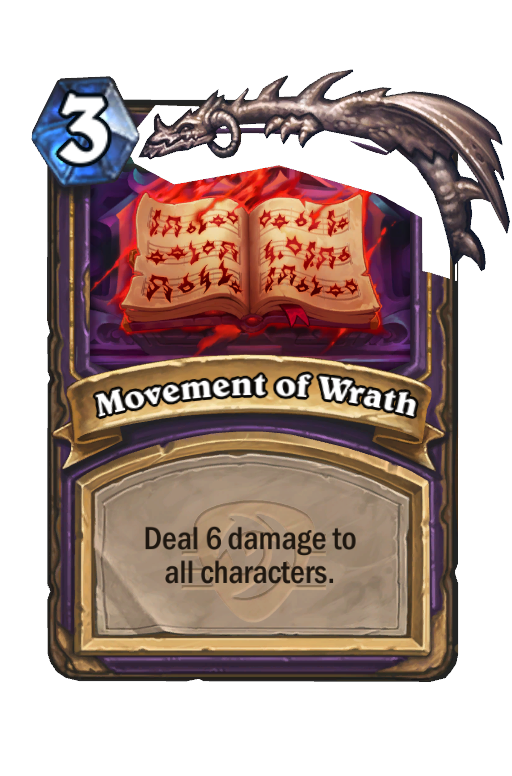 Movement of Wrath Hearthstone kártya