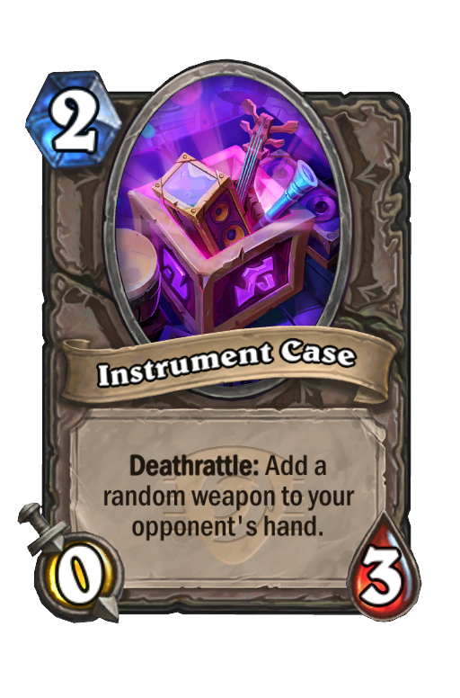 Instrument Case Hearthstone kártya