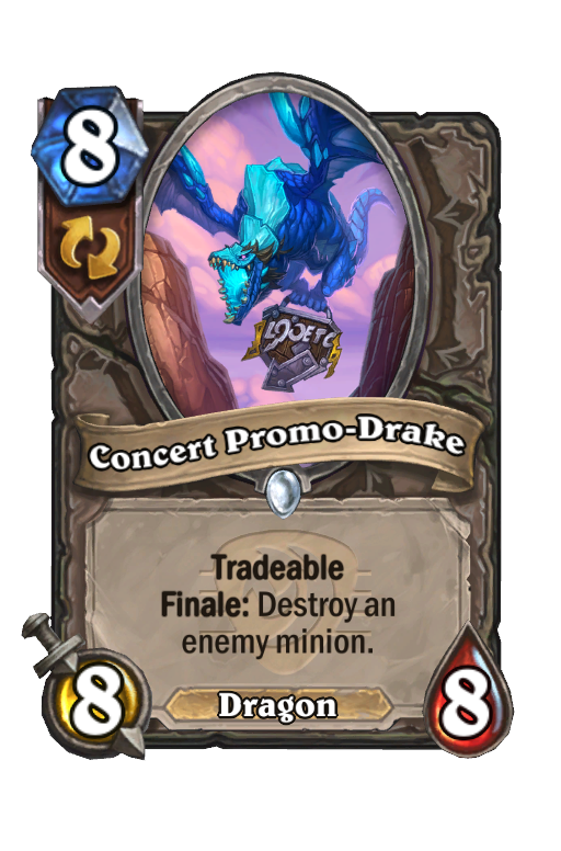 Concert Promo-Drake Hearthstone kártya
