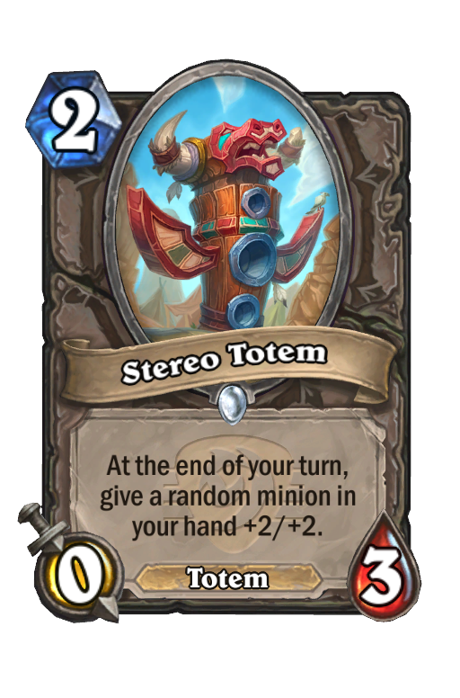 Stereo Totem Hearthstone kártya