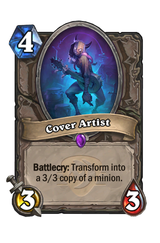Cover Artist Hearthstone kártya