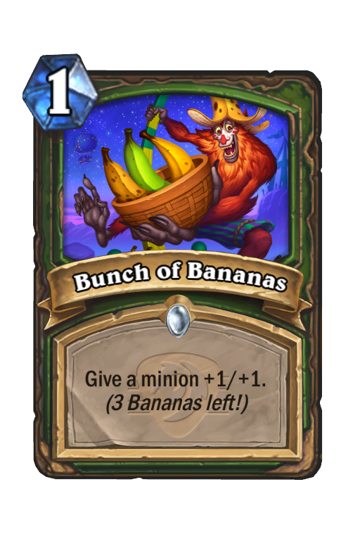 Bunch of Bananas Hearthstone kártya