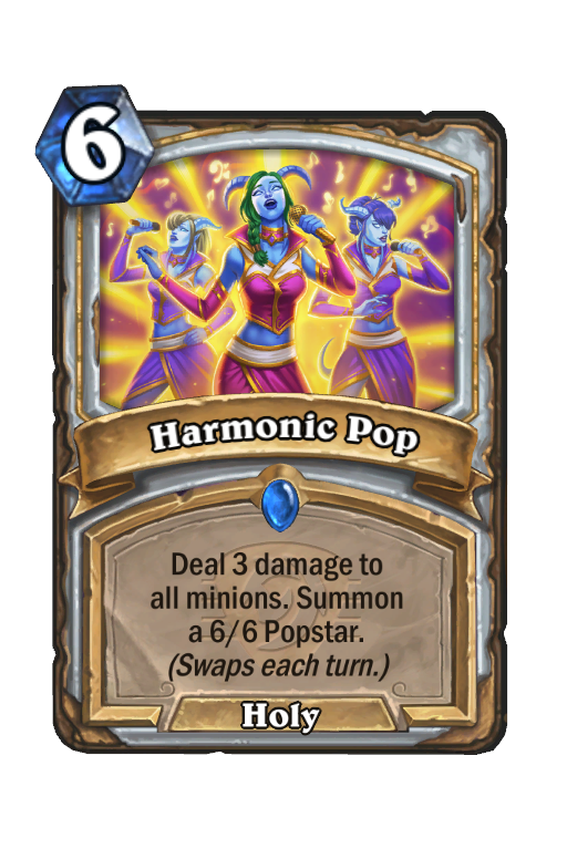Harmonic Pop Hearthstone kártya