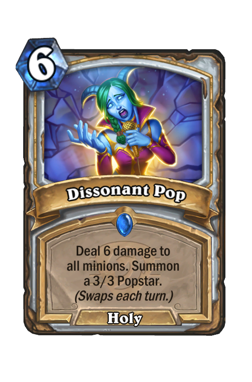 Dissonant Pop Hearthstone kártya