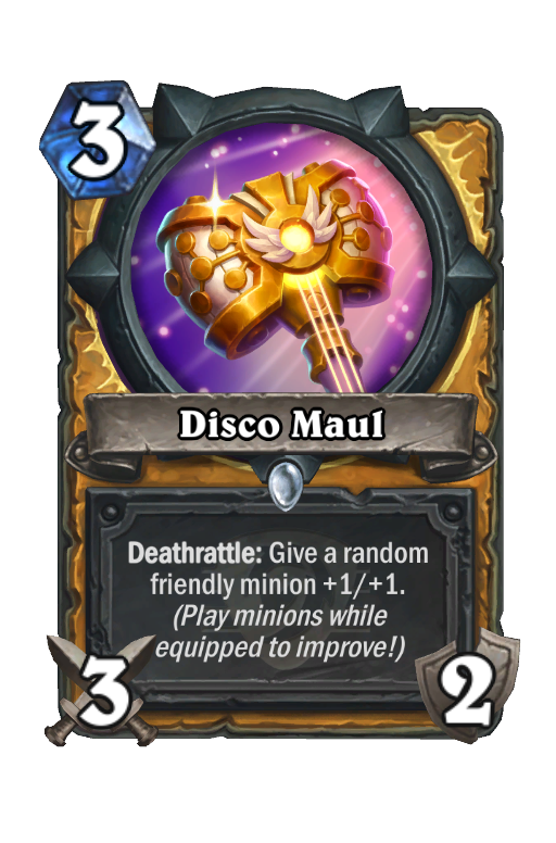 Disco Maul Hearthstone kártya
