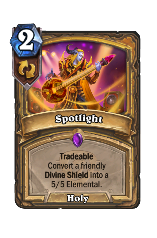 Spotlight Hearthstone kártya