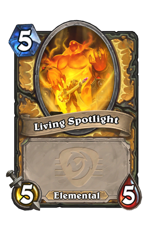 Living Spotlight Hearthstone kártya