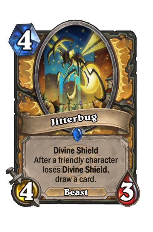 Jitterbug Hearthstone kártya