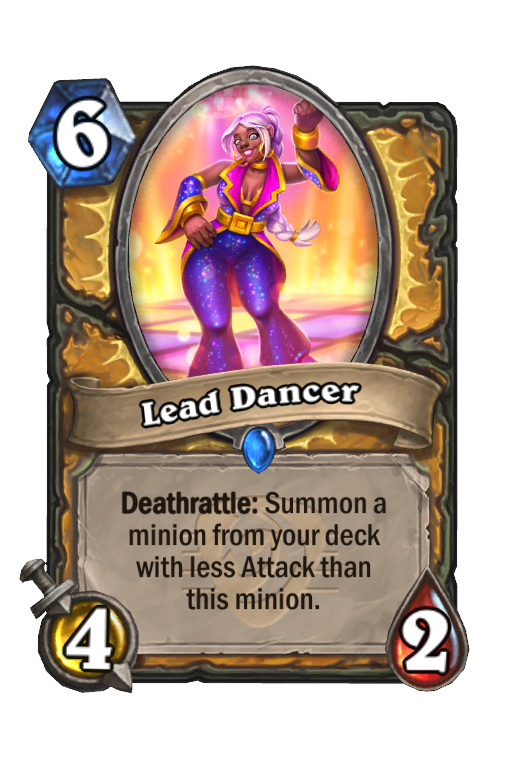 Lead Dancer Hearthstone kártya