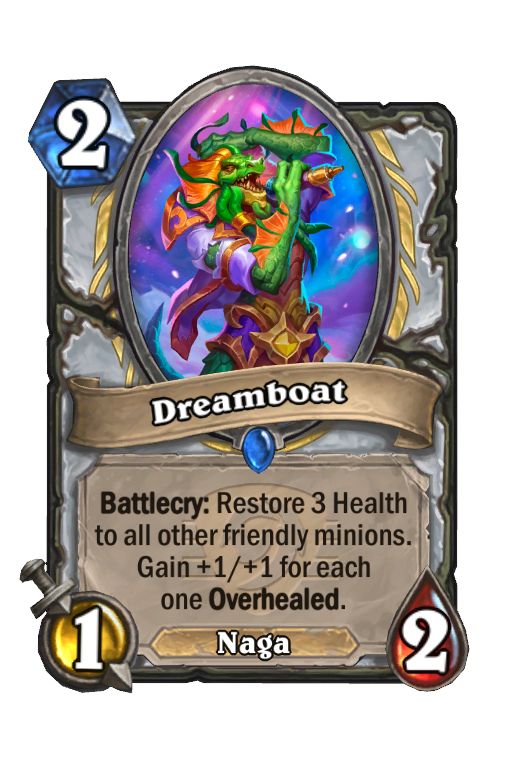 Dreamboat Hearthstone kártya