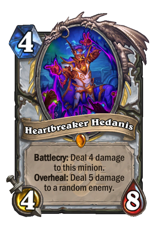 Heartbreaker Hedanis Hearthstone kártya