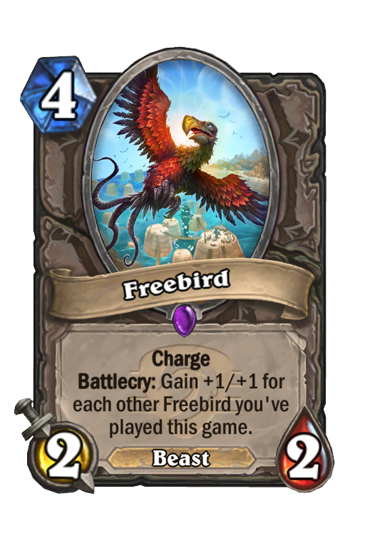 Freebird Hearthstone kártya