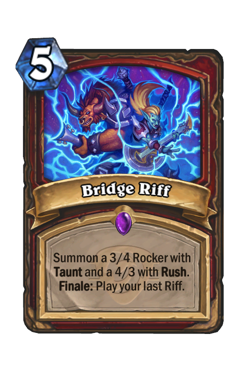 Bridge Riff Hearthstone kártya