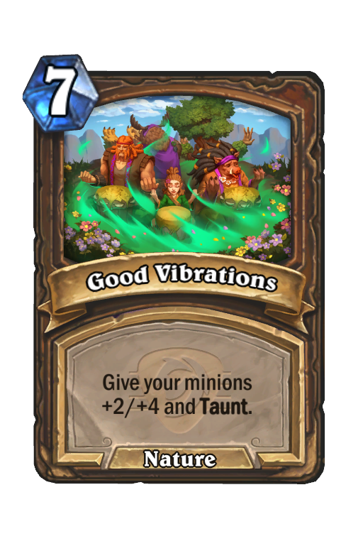 Good Vibrations Hearthstone kártya